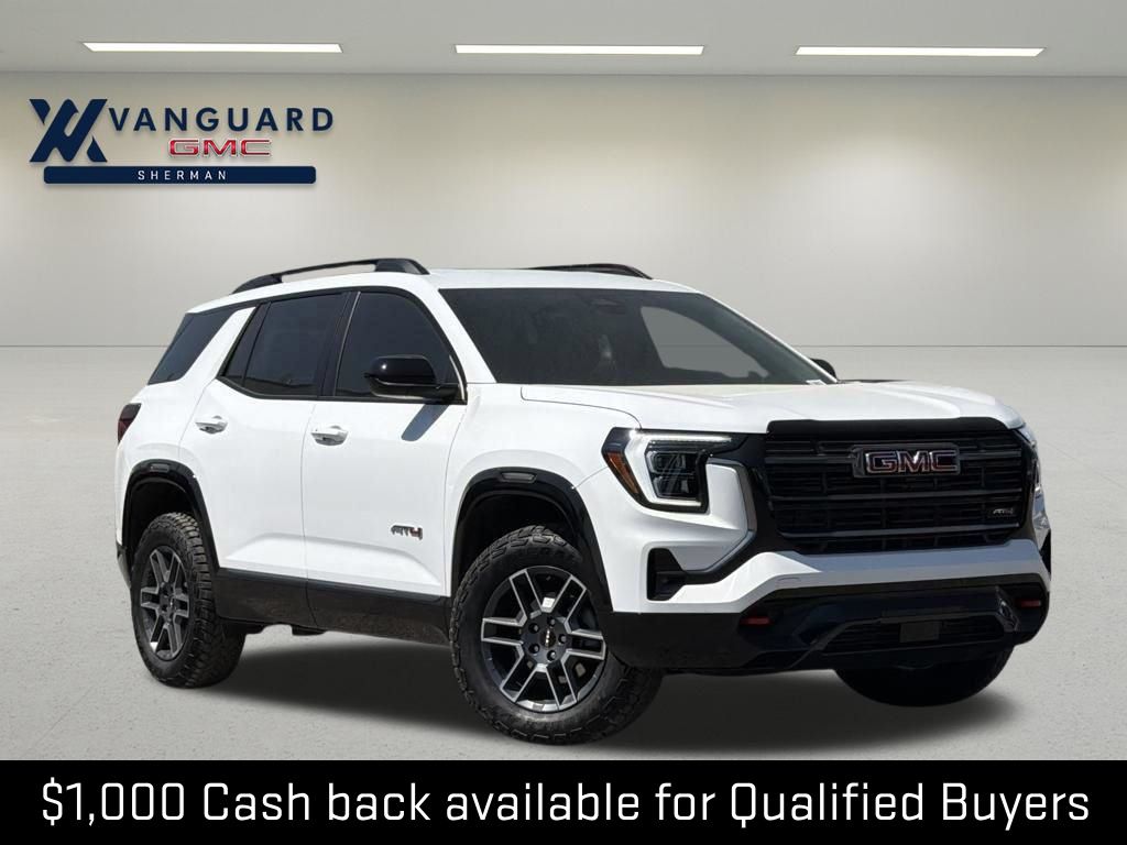 Summit White 2026 GMC Terrain AT4 AWD SUV / Crossover Four-Wheel Drive 8-Speed Automatic Overdrive