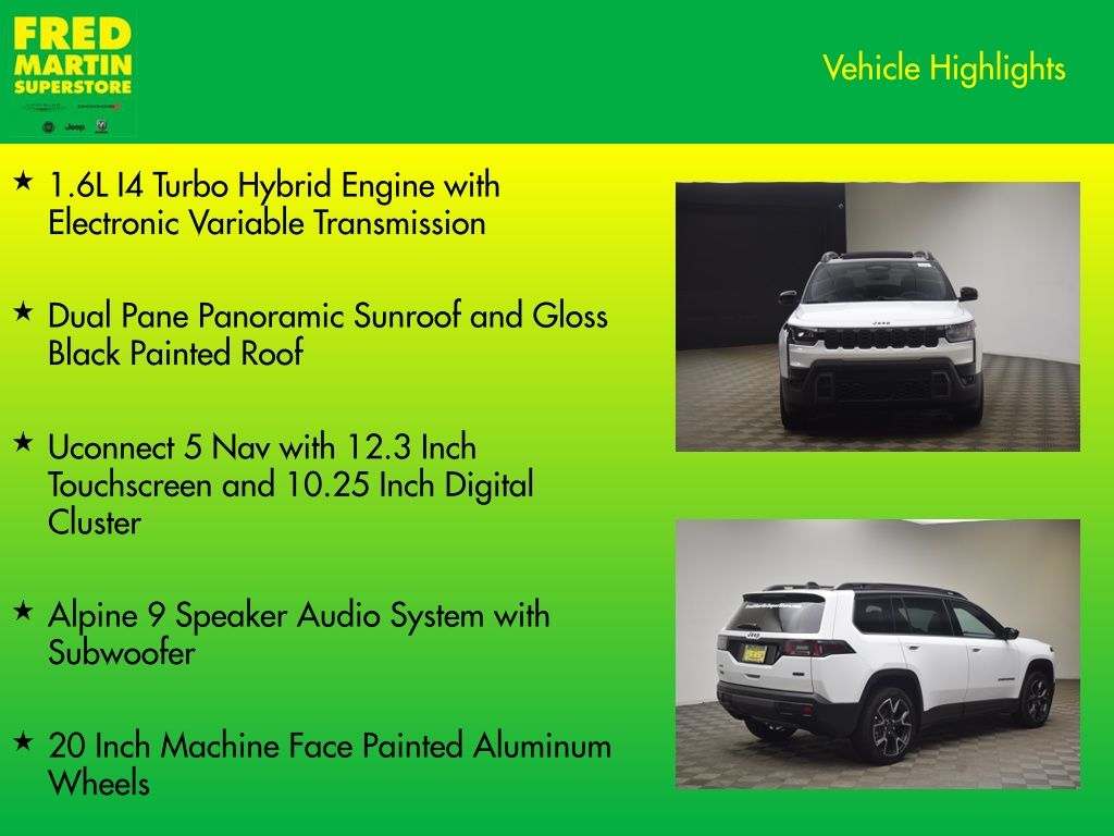 new 2026 Jeep Cherokee car, priced at $42,645