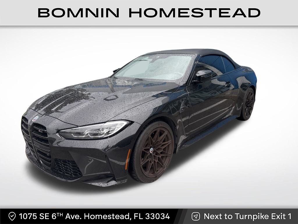 Black Sapphire Metallic 2023 BMW M4 Competition xDrive Convertible AWD Convertible All-Wheel Drive 8-Speed Automatic