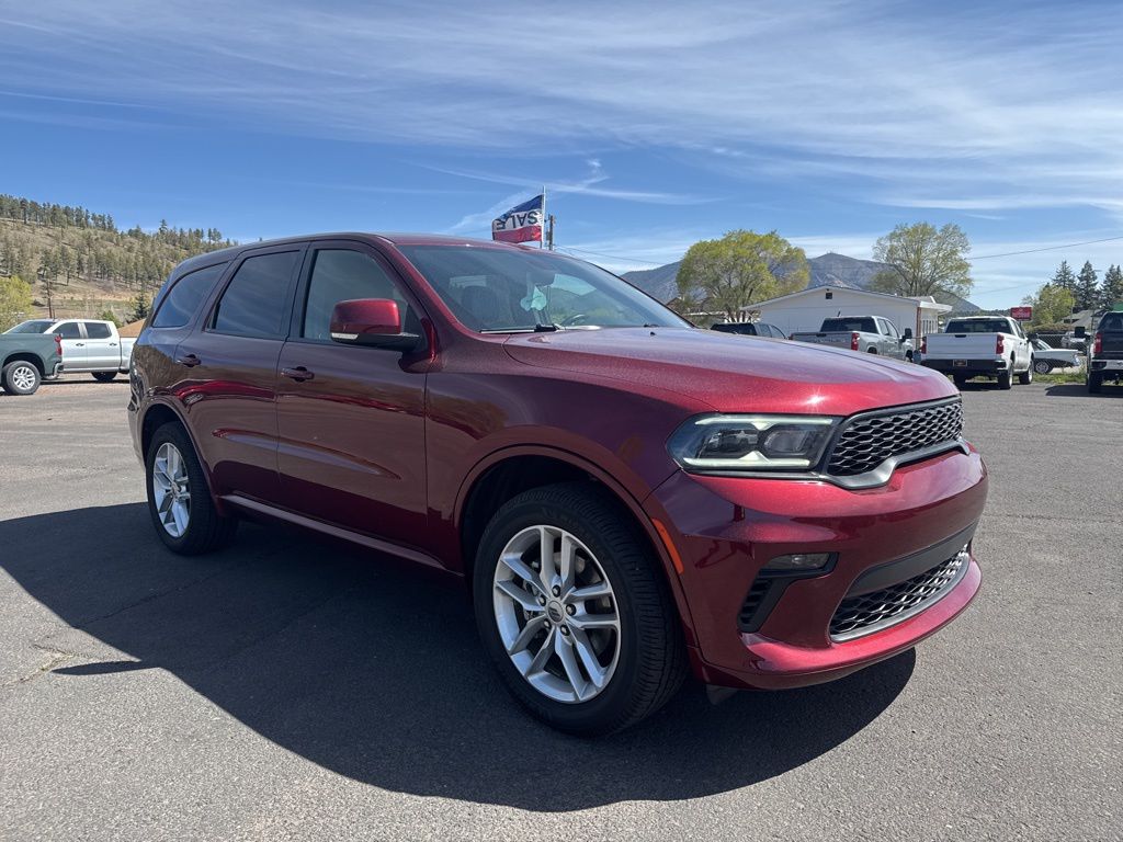 Octane Red Pearlcoat 2021 Dodge Durango GT Plus AWD SUV / Crossover All-Wheel Drive 8-Speed Automatic