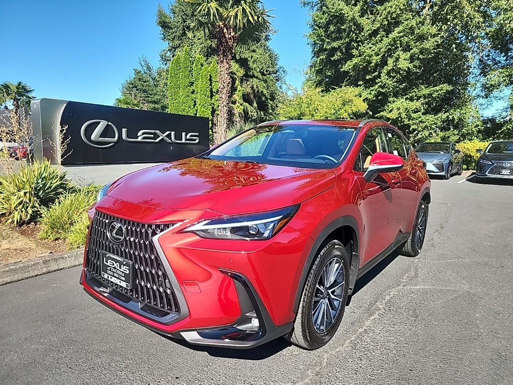 Radiant Red 2026 Lexus NX Hybrid SUV / Crossover All-Wheel Drive Continuously Variable Transmission