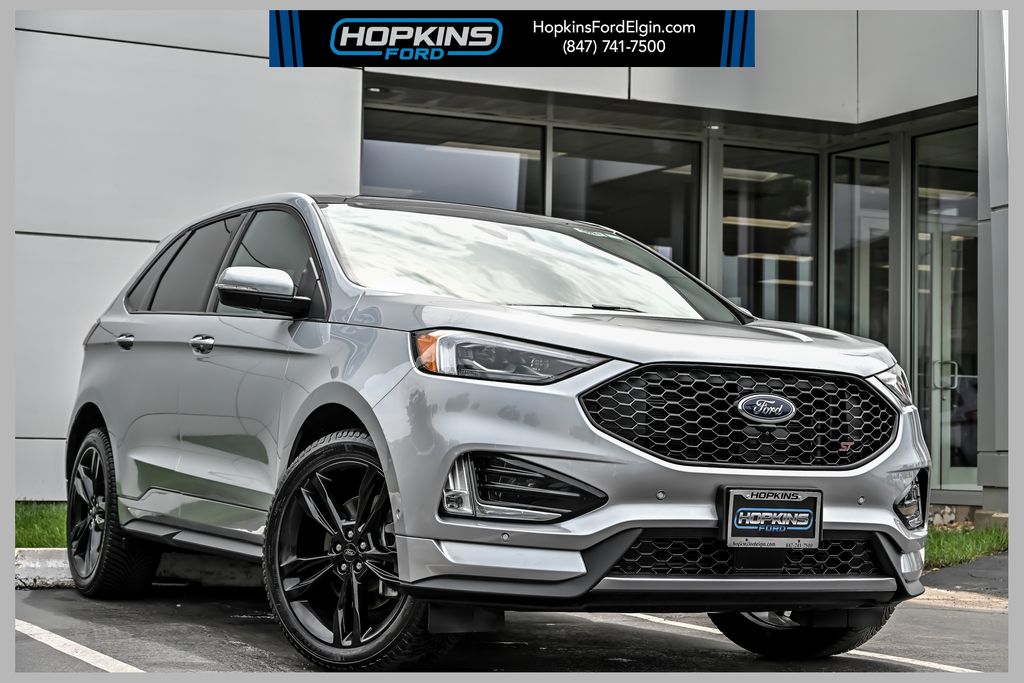 Silver Metallic 2024 Ford Edge SUV / Crossover All-Wheel Drive 7-Speed Automatic