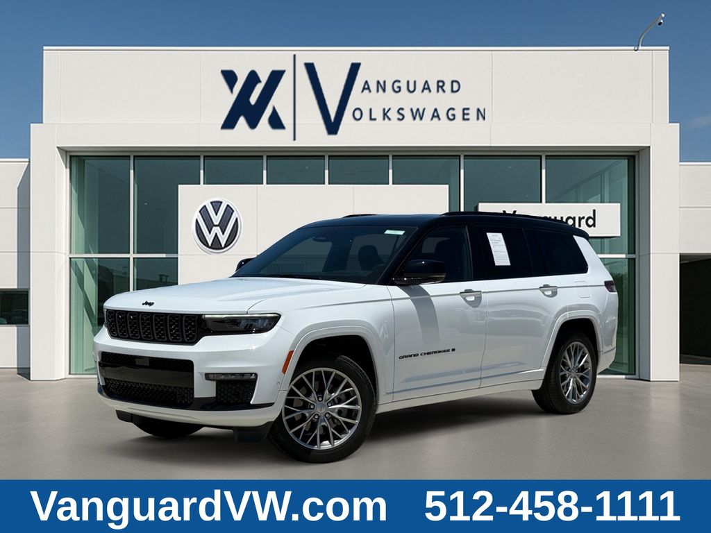 Bright White Clearcoat 2025 Jeep Grand Cherokee L SUV / Crossover Four-Wheel Drive 8-Speed Automatic
