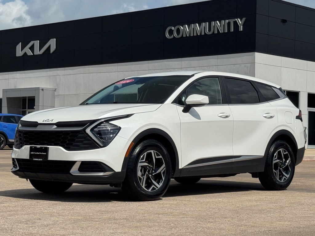 2024 Kia Sportage LX White at Martin Chrysler Dodge Jeep Ram