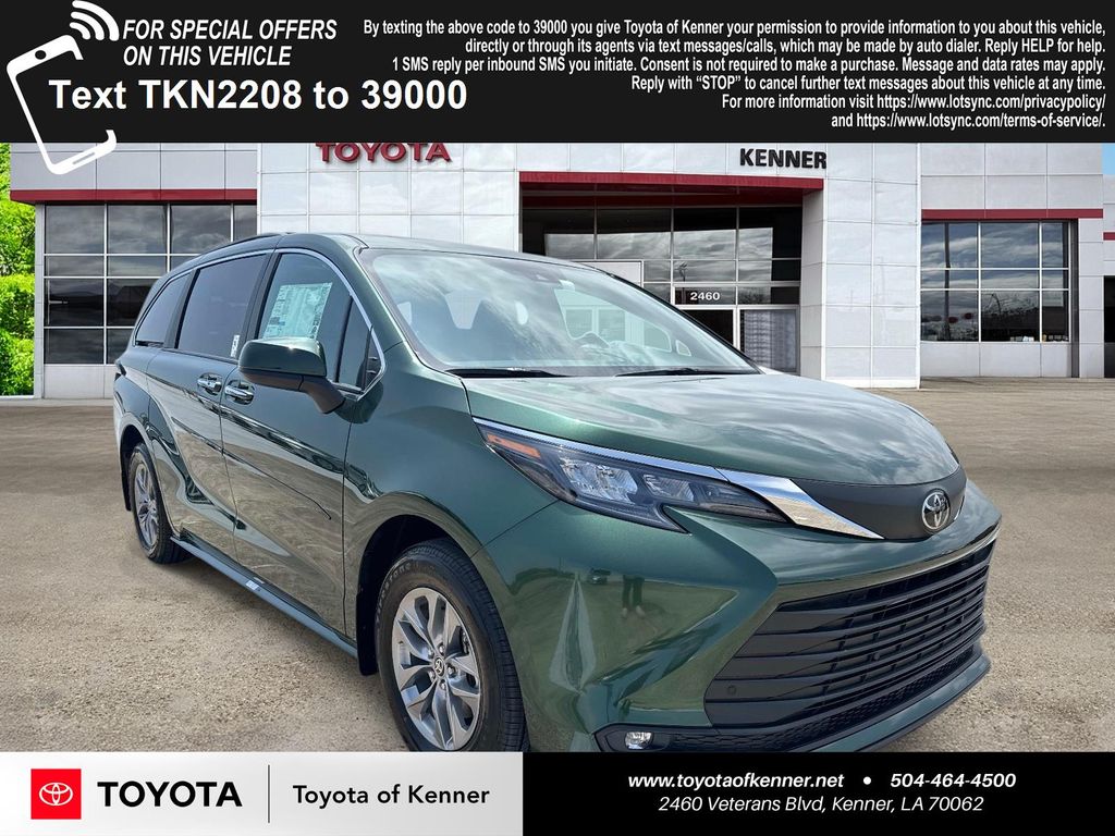 2026 Toyota Sienna XLE Green at Toyota of Kenner
