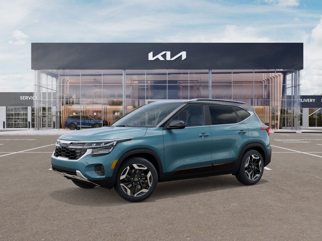 New 2026 Pluton Blue/Black Roof Kia SX image 3