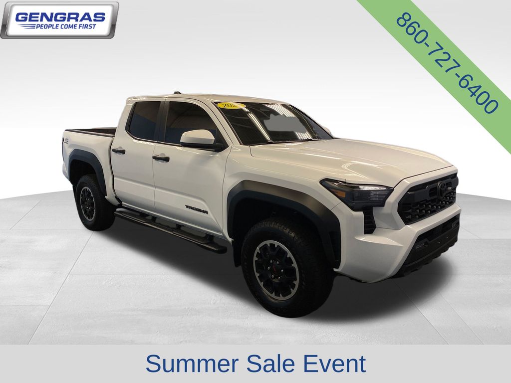 Ice 2024 Toyota Tacoma TRD Off-Road Double Cab 4WD Pickup Truck Four-Wheel Drive 8-Speed Automatic