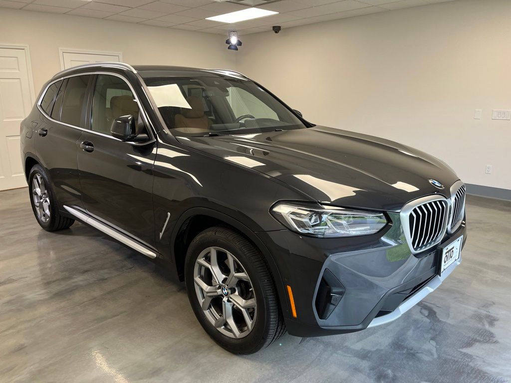 Gray (Dark Graphite Metallic) 2024 BMW X3 SUV / Crossover All-Wheel Drive 8-Speed Automatic