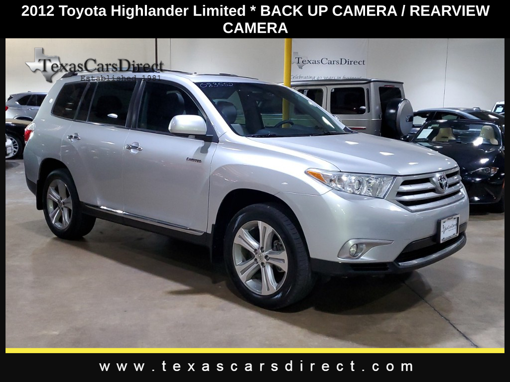 2012 Toyota Highlander Limited 3