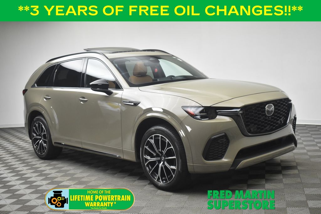Zircon Sand Metallic 2025 Mazda CX-70 SUV / Crossover All-Wheel Drive 8-Speed Automatic