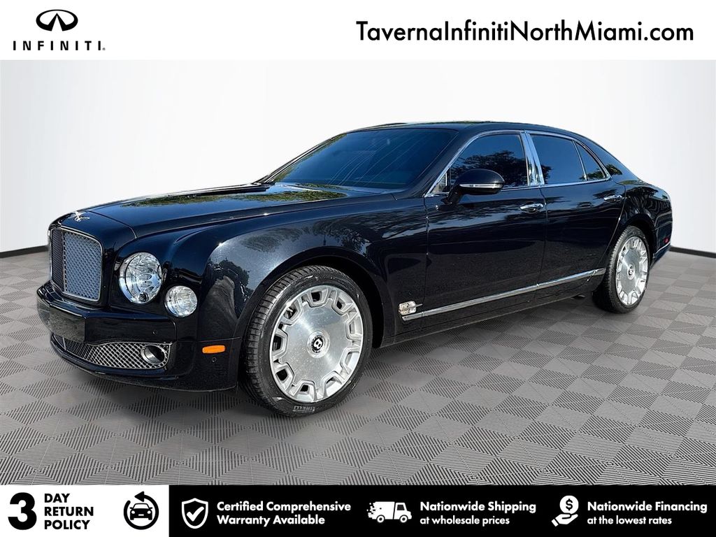 Black 2011 Bentley Mulsanne RWD Sedan Rear-Wheel Drive 8-Speed Automatic