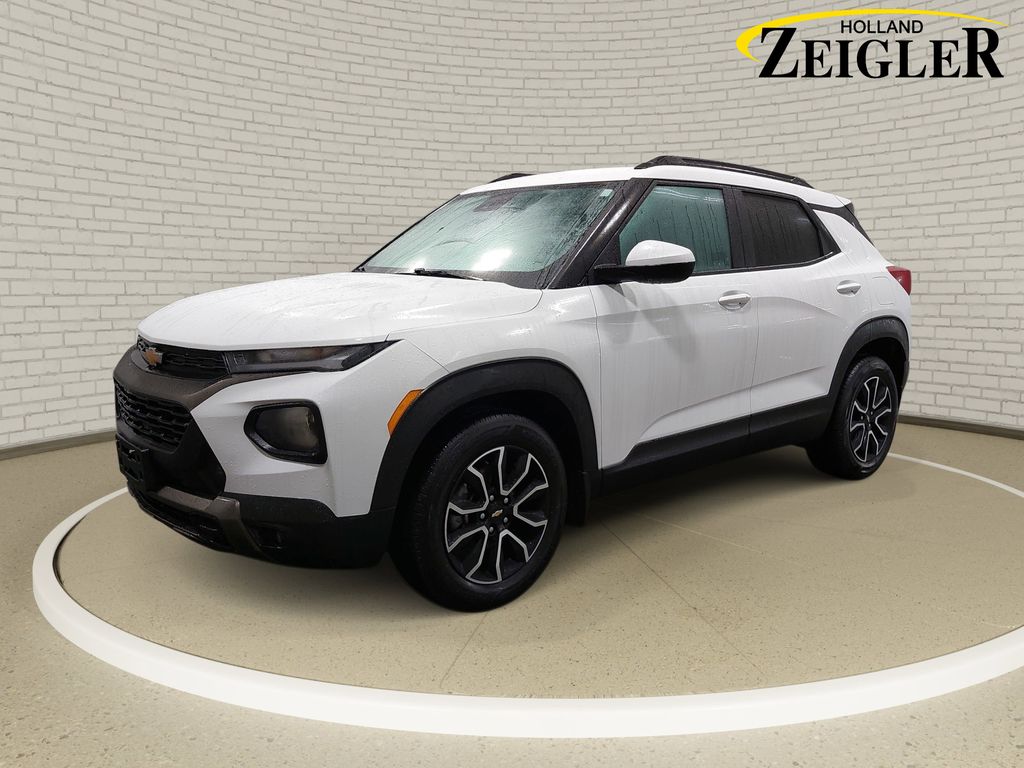 Summit White 2023 Chevrolet Trailblazer ACTIV FWD SUV / Crossover Front-Wheel Drive Continuously Variable Transmission