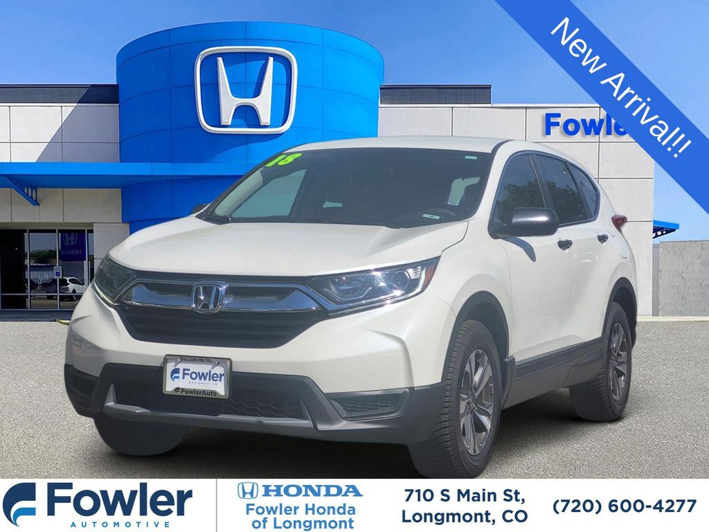 White 2018 Honda CR-V SUV / Crossover All-Wheel Drive Continuously Variable Transmission