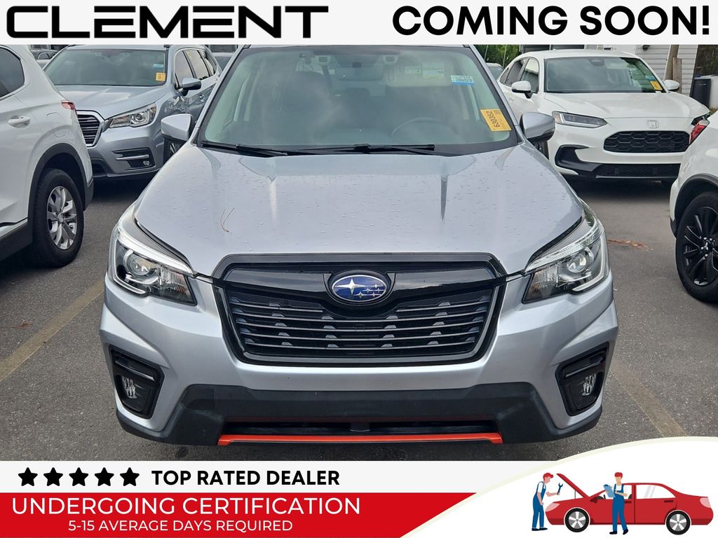 Ice Silver Metallic 2020 Subaru Forester SUV / Crossover All-Wheel Drive Continuously Variable Transmission