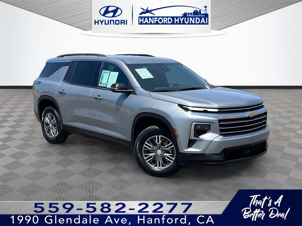 Sterling Gray Metallic 2025 Chevrolet Traverse SUV / Crossover Front-Wheel Drive 8-Speed Automatic