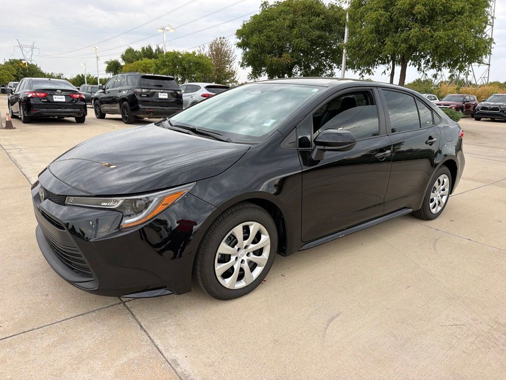 Midnight Black Metallic 2026 Toyota Corolla Sedan Front-Wheel Drive Continuously Variable Transmission
