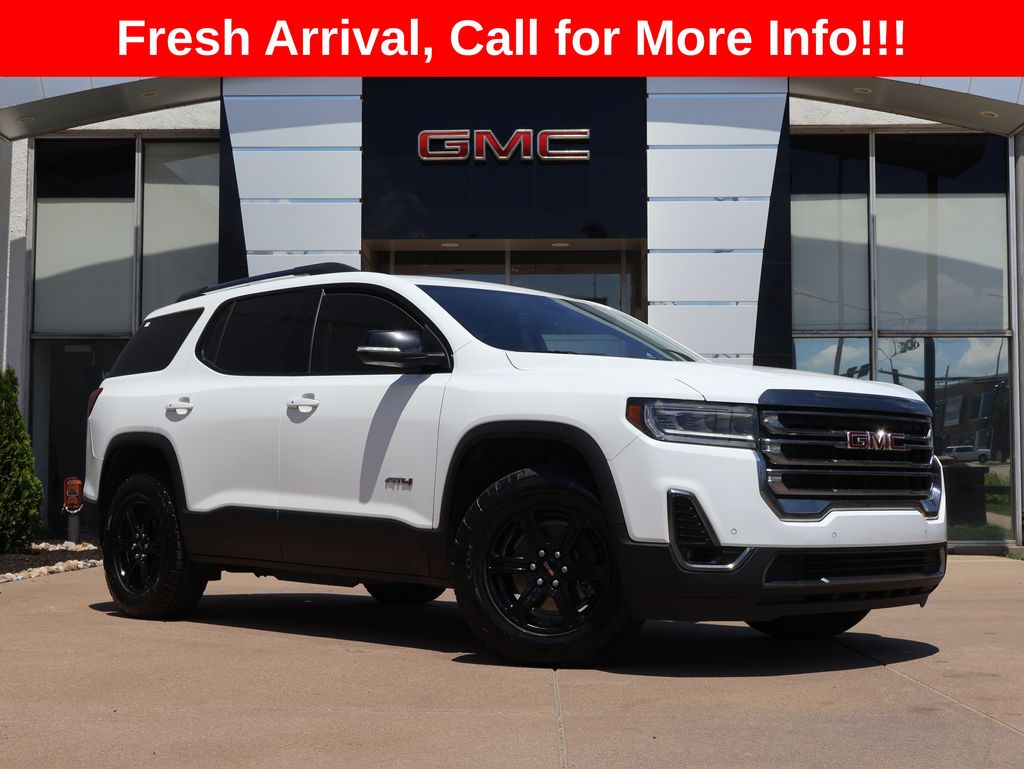 Summit White 2023 GMC Acadia SUV / Crossover Four-Wheel Drive 9-Speed Automatic