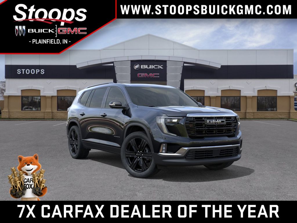 Black (Ebony Twilight Metallic) 2026 GMC Acadia SUV / Crossover Four-Wheel Drive 8-Speed Automatic