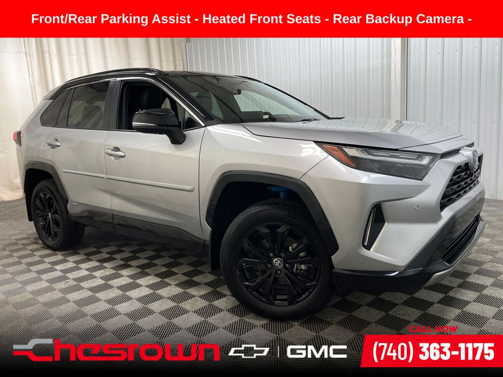 Midnight Black Metallic 2024 Toyota RAV4 Hybrid SUV / Crossover All-Wheel Drive Continuously Variable Transmission