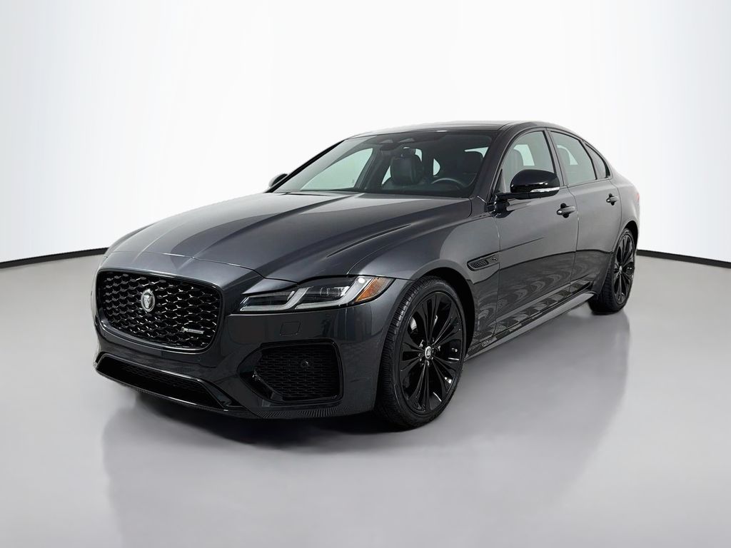 Gray 2024 Jaguar XF Sedan All-Wheel Drive 8-Speed Automatic