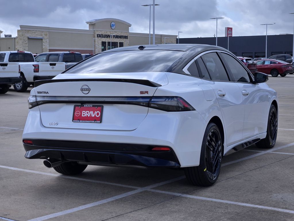 2026 Nissan Sentra SR White at Bravo Nissan