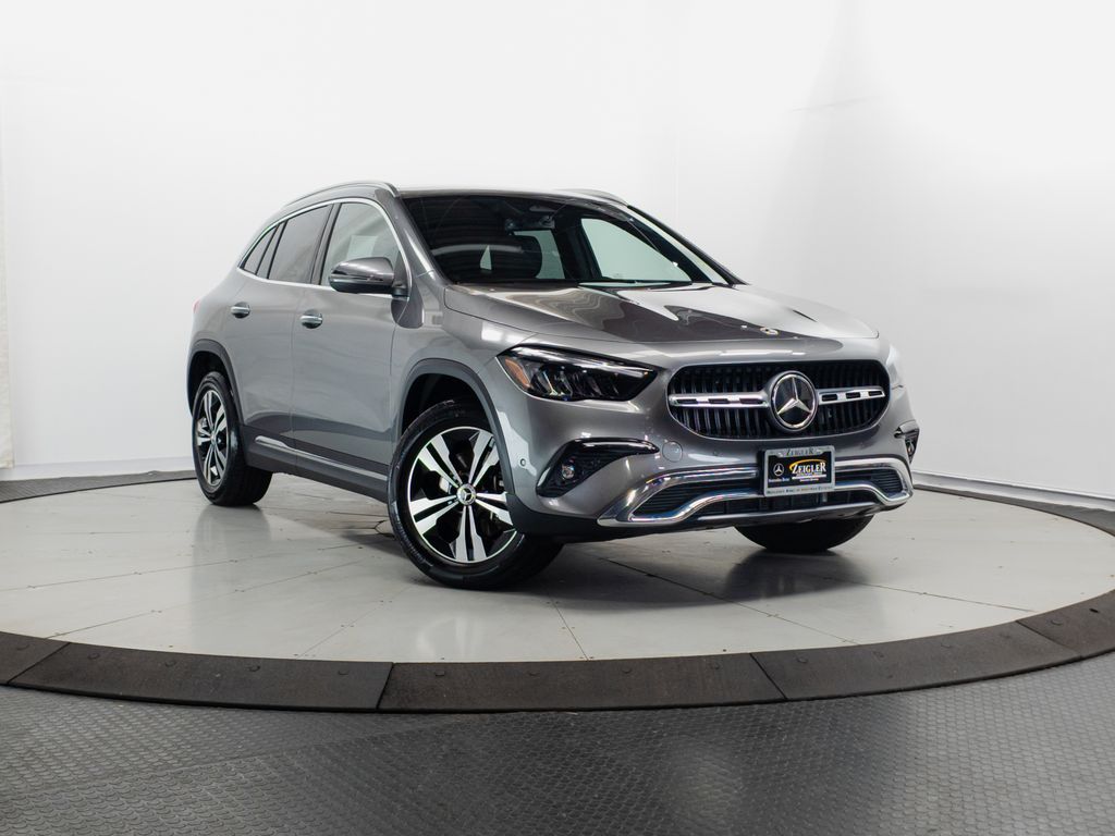 Gray 2026 Mercedes-Benz GLA 250 4MATIC SUV / Crossover All-Wheel Drive 8-Speed Dual Clutch