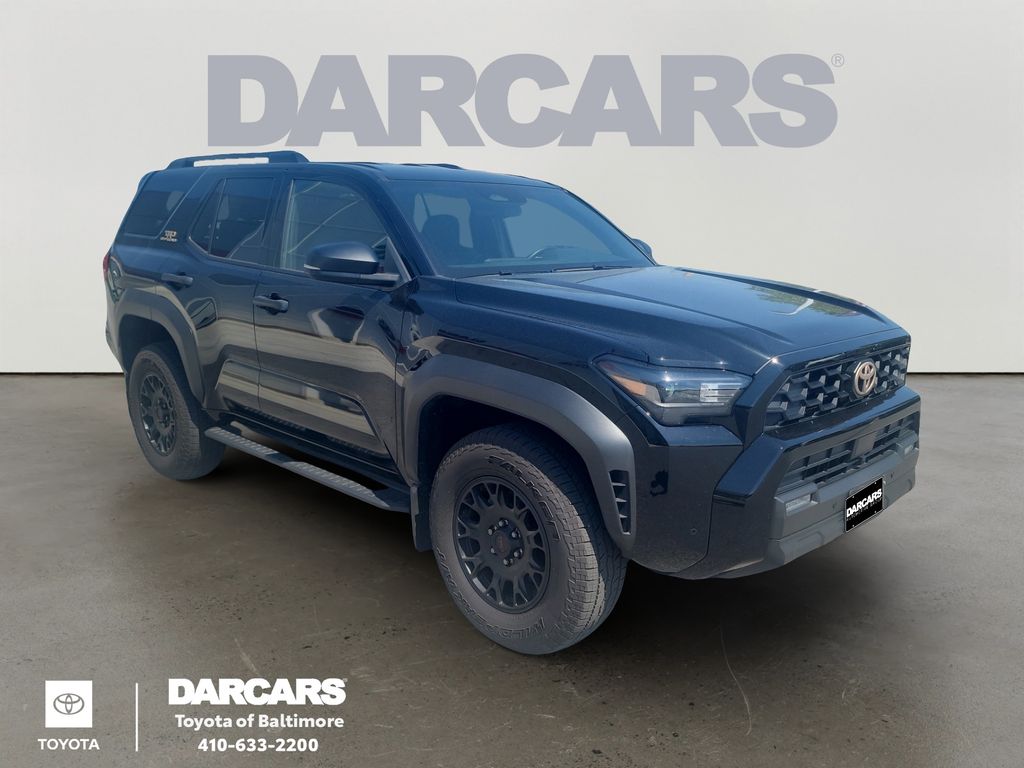 Black 2025 Toyota 4Runner TRD Off-Road 4WD SUV / Crossover Four-Wheel Drive 8-Speed Automatic
