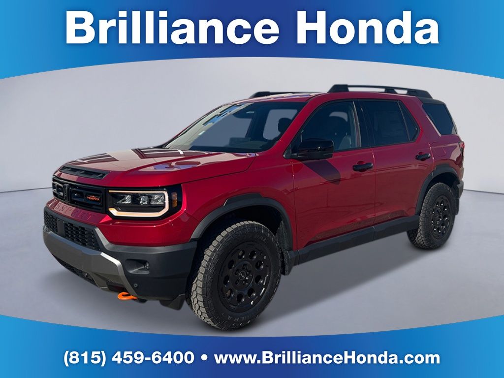 Red 2026 Honda Passport SUV / Crossover All-Wheel Drive Automatic