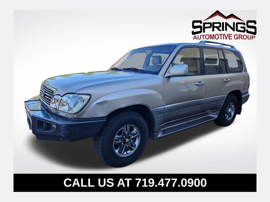 Gold 2001 Lexus LX SUV / Crossover Four-Wheel Drive 4-Speed Automatic Overdrive