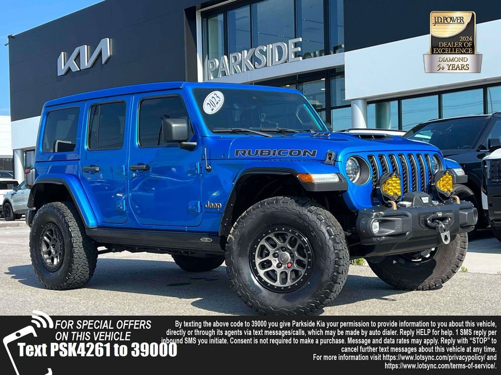 Blue Pearl 2023 Jeep Wrangler SUV / Crossover Four-Wheel Drive 8-Speed Automatic