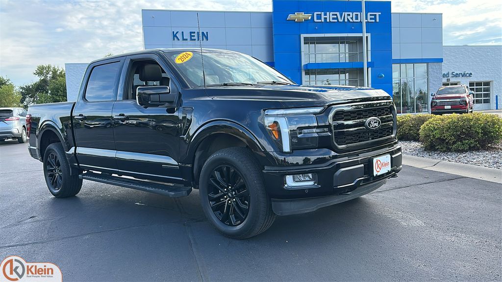 Agate Black Metallic 2024 Ford F-150 Pickup Truck Four-Wheel Drive Automatic
