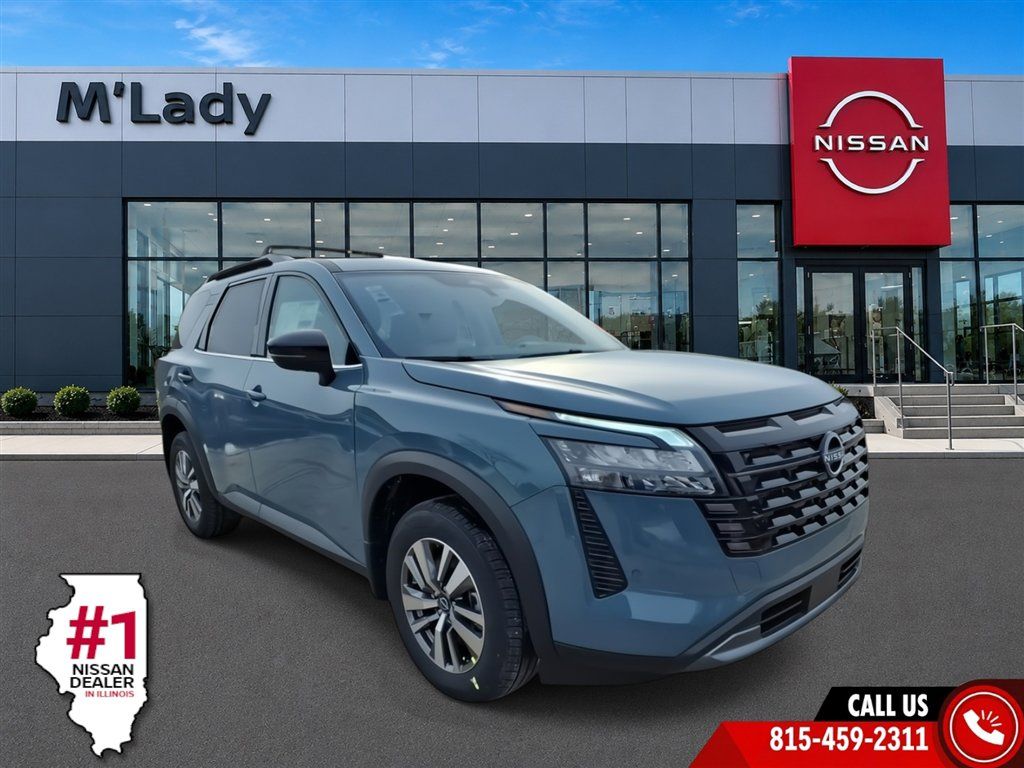 Teal 2026 Nissan Pathfinder SUV / Crossover All-Wheel Drive 9-Speed Automatic