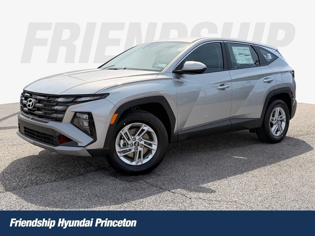 Shimmering Silver 2026 Hyundai Tucson SUV / Crossover All-Wheel Drive 8-Speed Automatic
