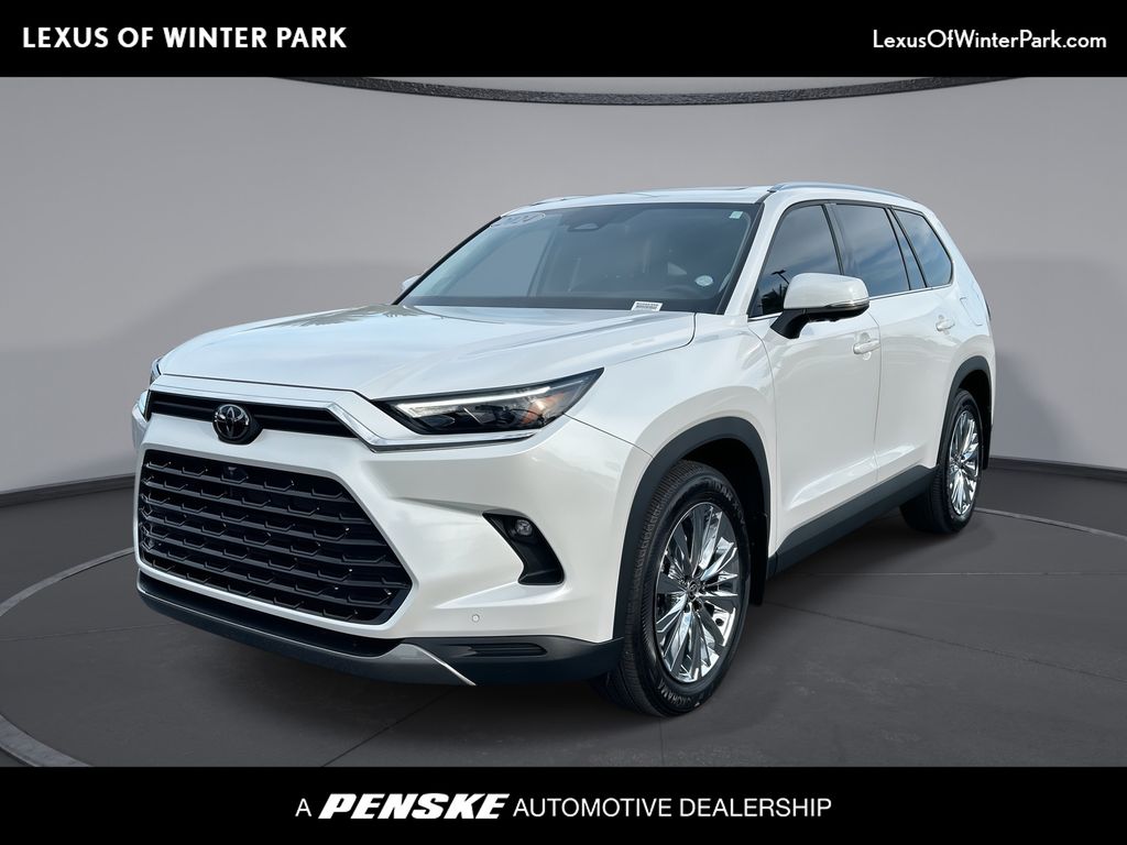 White (Wind Chill Pearl) 2024 Toyota Grand Highlander SUV / Crossover All-Wheel Drive 8-Speed Automatic