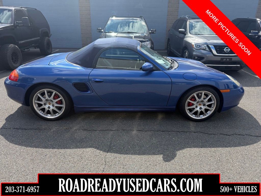 Midnight Blue Metallic 2002 Porsche Boxster Convertible Rear-Wheel Drive 6-Speed Manual Overdrive