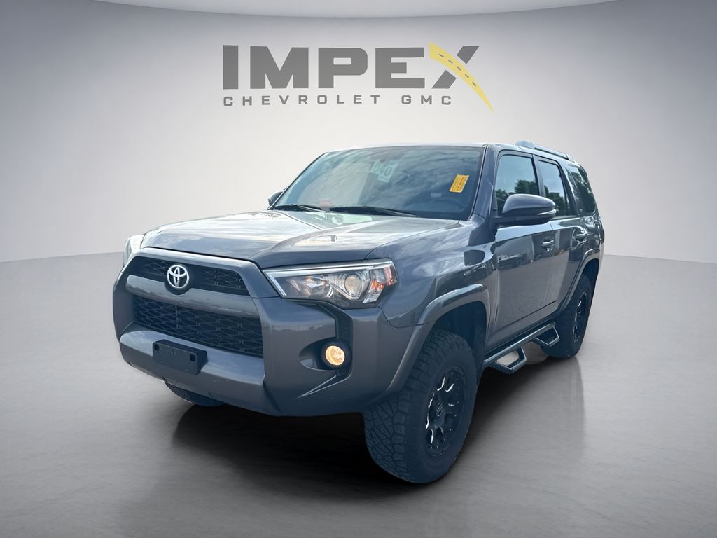 Magnetic Gray Metallic 2018 Toyota 4Runner SUV / Crossover Four-Wheel Drive 5-Speed Automatic Overdrive