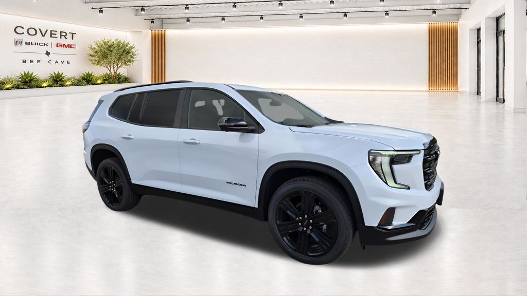 Glacier White 2026 GMC Acadia SUV / Crossover Front-Wheel Drive 8-Speed Automatic