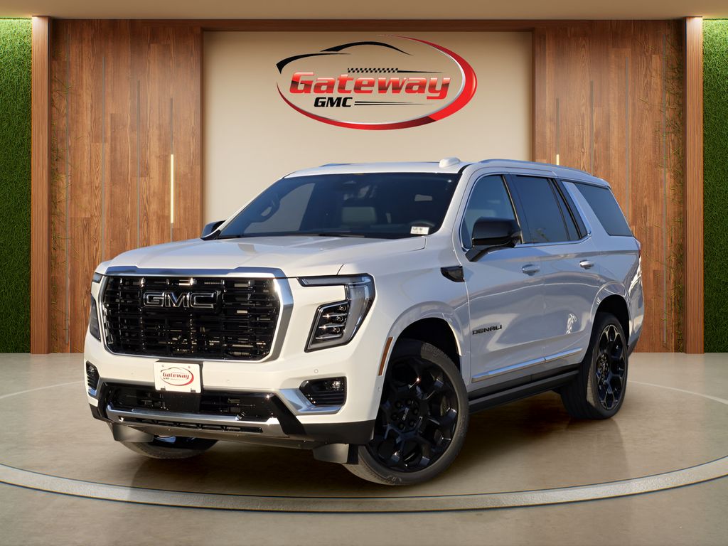 Glacier White Tricoat 2026 GMC Yukon SUV / Crossover Four-Wheel Drive