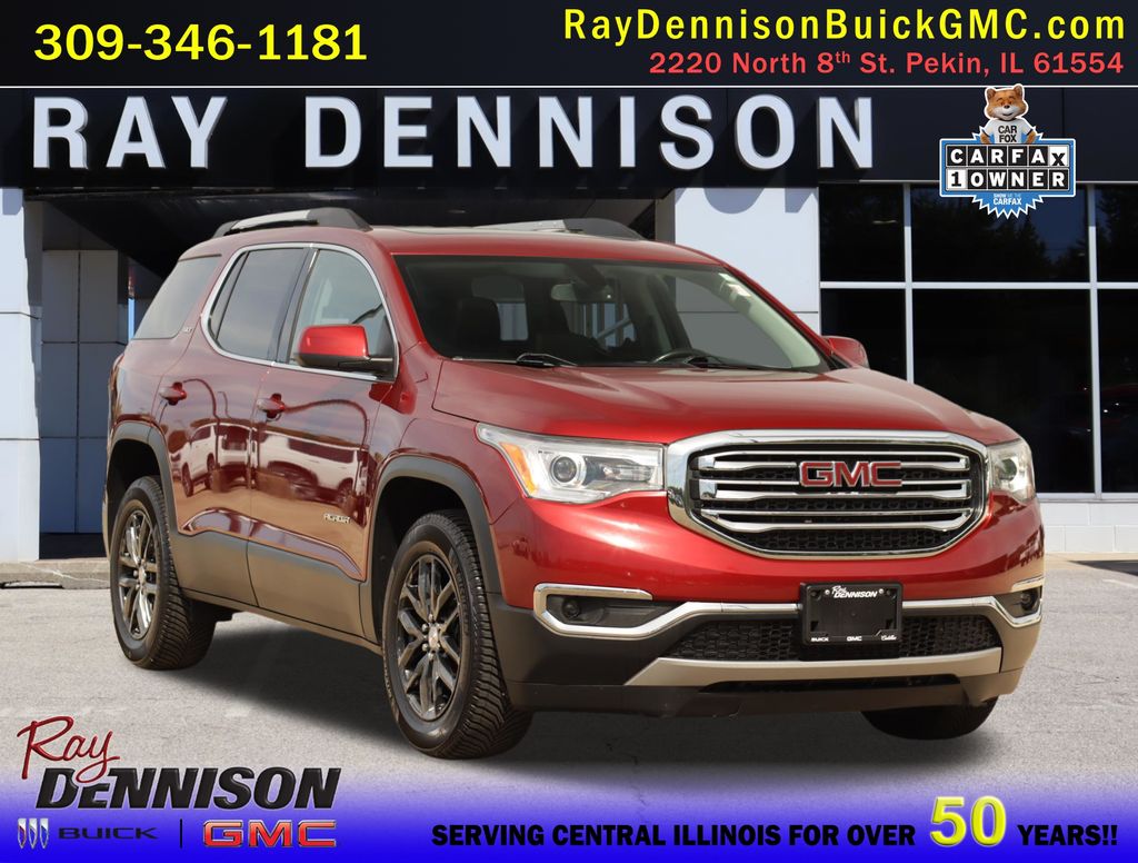Red Quartz Tintcoat 2019 GMC Acadia SLT-1 AWD SUV / Crossover Four-Wheel Drive 6-Speed Automatic