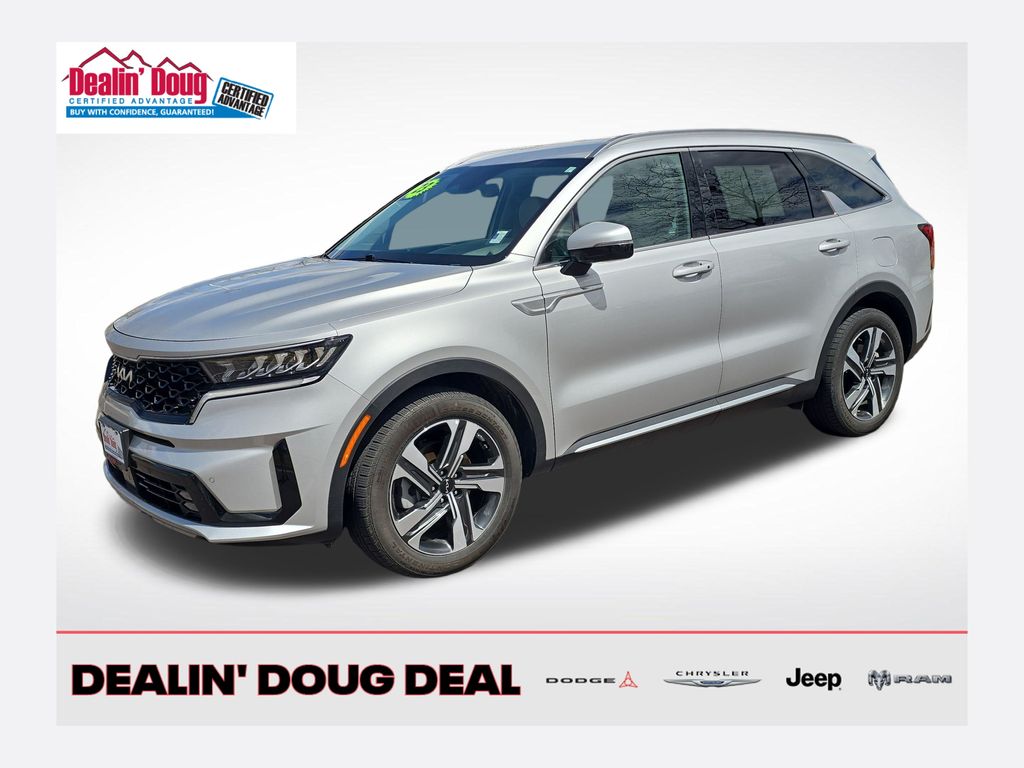 Silky Silver 2023 Kia Sorento Hybrid SUV / Crossover All-Wheel Drive 6-Speed Automatic