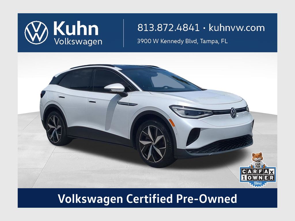 Opal White Pearl 2023 Volkswagen ID.4 SUV / Crossover Rear-Wheel Drive Automatic