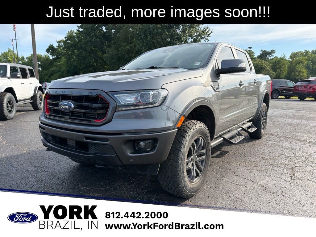 Carbonized Gray Metallic 2021 Ford Ranger Pickup Truck Four-Wheel Drive Automatic