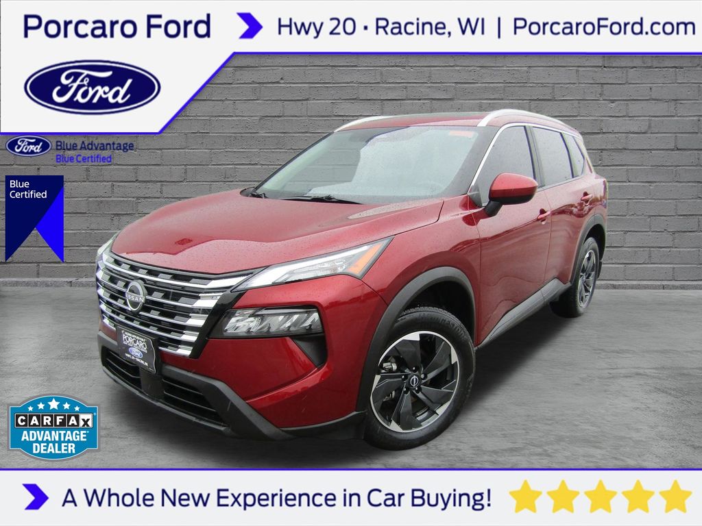 Red (Scarlet Ember Tintcoat) 2025 Nissan Rogue SUV / Crossover All-Wheel Drive Continuously Variable Transmission