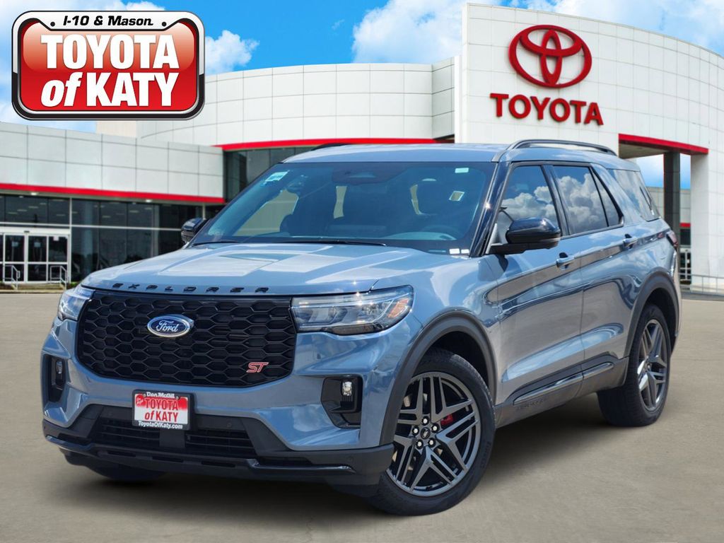 Vapor Blue 2025 Ford Explorer ST AWD SUV / Crossover All-Wheel Drive Automatic