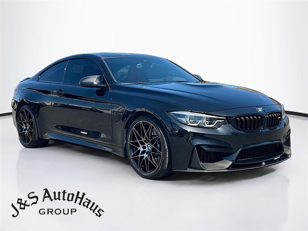 Black Sapphire Metallic 2019 BMW M4 Coupe RWD Coupe Rear-Wheel Drive 6-Speed Manual