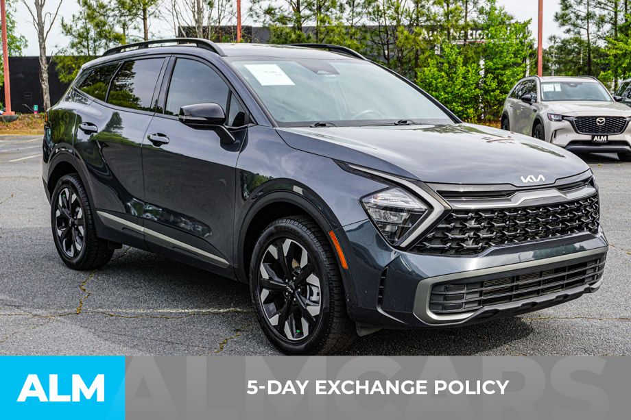 Used 2023 Gray Kia X-Line image 4