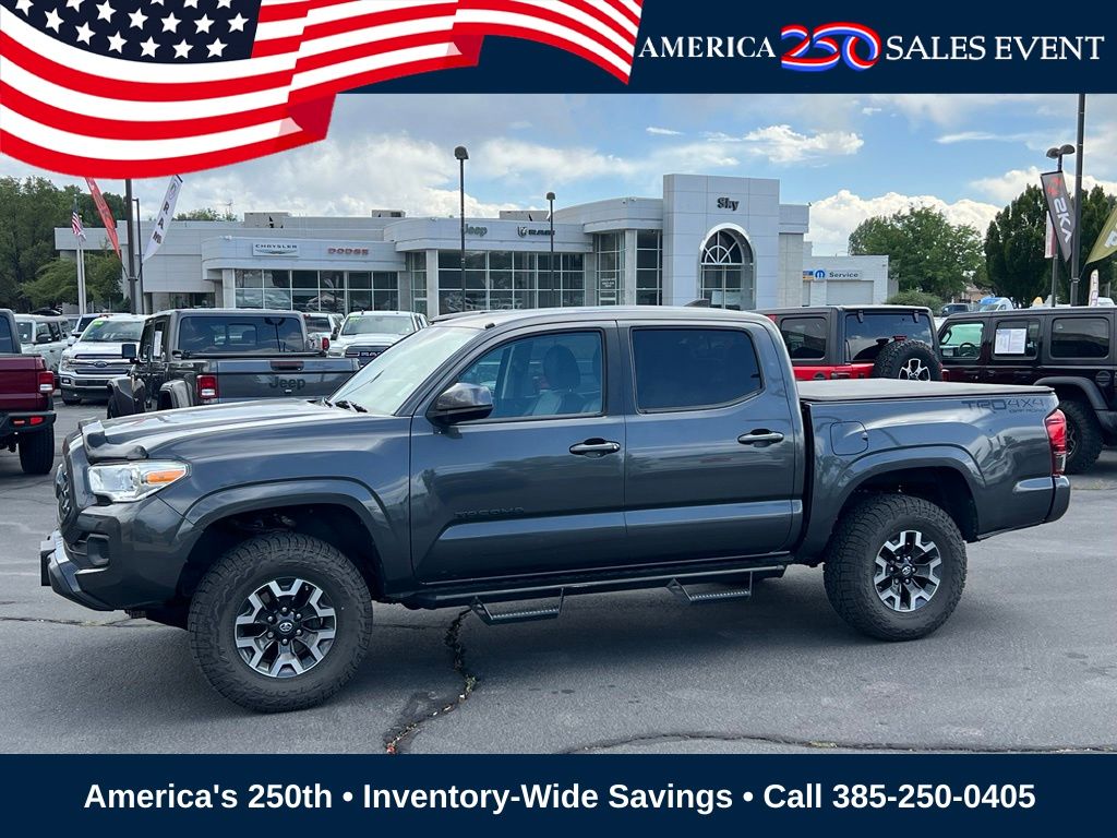 Magnetic Gray Metallic 2019 Toyota Tacoma Pickup Truck Four-Wheel Drive 6-Speed Automatic