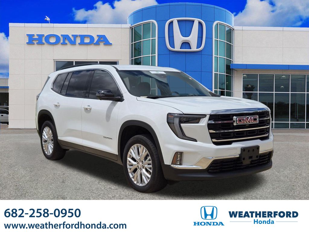 Summit White 2025 GMC Acadia Elevation FWD SUV / Crossover Front-Wheel Drive 8-Speed Automatic