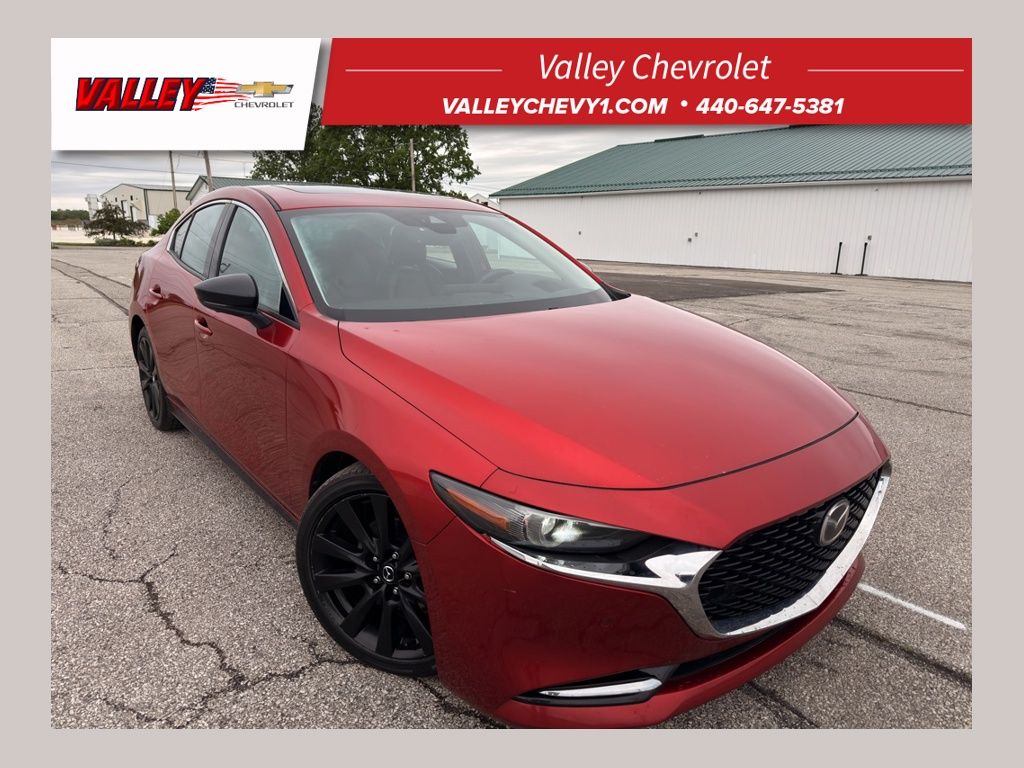 Soul Red Crystal Metallic 2021 Mazda MAZDA3 Premium Plus Sedan AWD Sedan All-Wheel Drive 6-Speed Automatic
