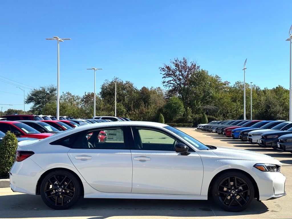 2026 Honda Civic Sport White at Community Honda